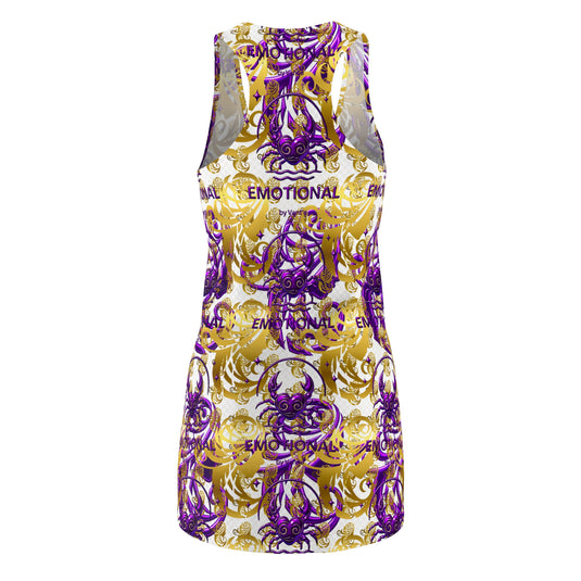 Women's Cut & Sew Racerback Dress (AOP)
