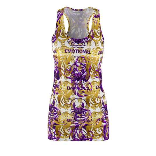 Women's Cut & Sew Racerback Dress (AOP)