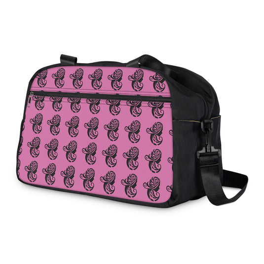 Elegant Fitness Handbag with Chic Woman Design
