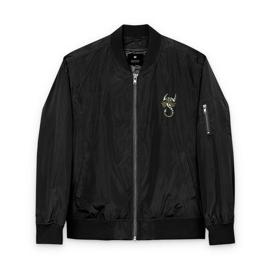 Recycled Bomber Jacket (Embroidery)