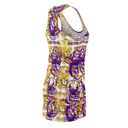Women's Cut & Sew Racerback Dress (AOP)