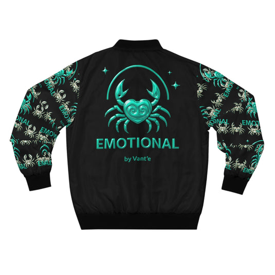 Men's Spider Print Bomber Jacket - Stylish and Unique Outerwear for Casual and Trendy Looks