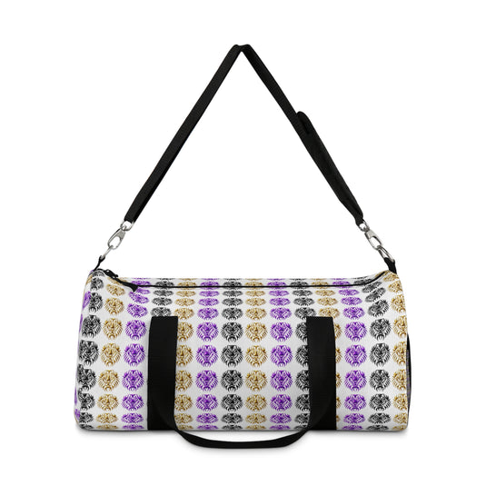 Stylish Skull Duffel Bag, Perfect for Gym, Travel, Weekend Getaways, Halloween, Fitness, Lightweight, Eye-catching Design
