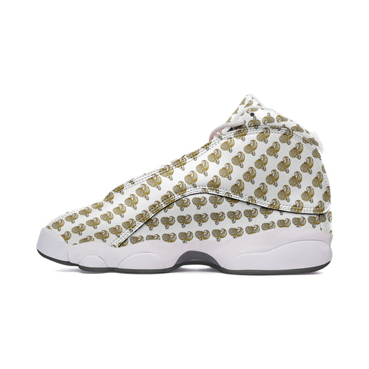 Unisex High Top Leather Sneakers
