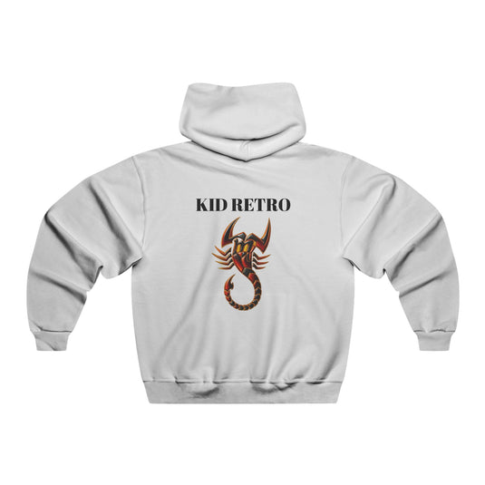 Bold Scorpion Graphic Hoodie for Trendsetters, Ideal for Streetwear, Gifts, Parties, Retro Vibes, Comfortable Style