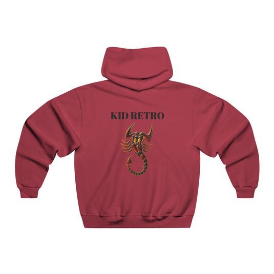 Bold Scorpion Graphic Hoodie for Trendsetters, Ideal for Streetwear, Gifts, Parties, Retro Vibes, Comfortable Style