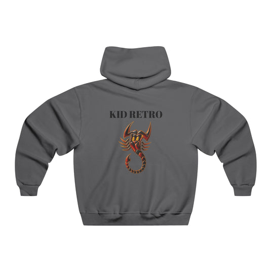 Bold Scorpion Graphic Hoodie for Trendsetters, Ideal for Streetwear, Gifts, Parties, Retro Vibes, Comfortable Style
