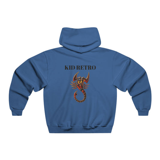 Bold Scorpion Graphic Hoodie for Trendsetters, Ideal for Streetwear, Gifts, Parties, Retro Vibes, Comfortable Style