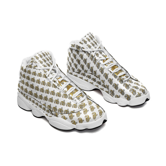 Unisex High Top Leather Sneakers