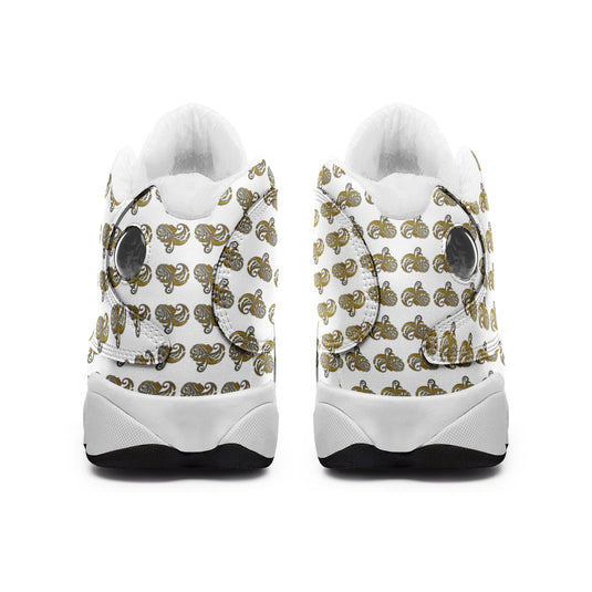 Unisex High Top Leather Sneakers