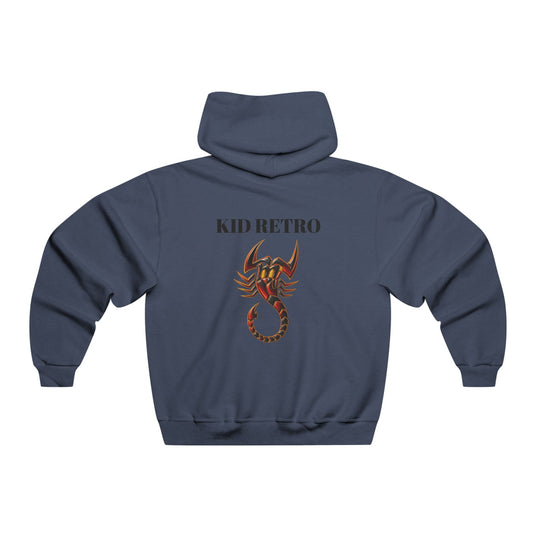Bold Scorpion Graphic Hoodie for Trendsetters, Ideal for Streetwear, Gifts, Parties, Retro Vibes, Comfortable Style