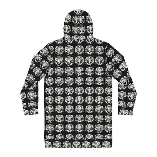 Fierce Style Women's Hoodie Dress, Unique Fashion for Comfort, Stylish Outfit for Every Day, Casual Wear, Gift for Trendsetters
