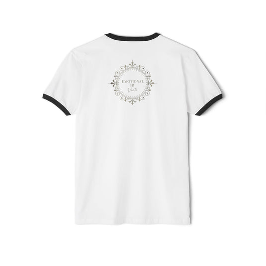 Unisex Cotton Ringer Tee Shirt