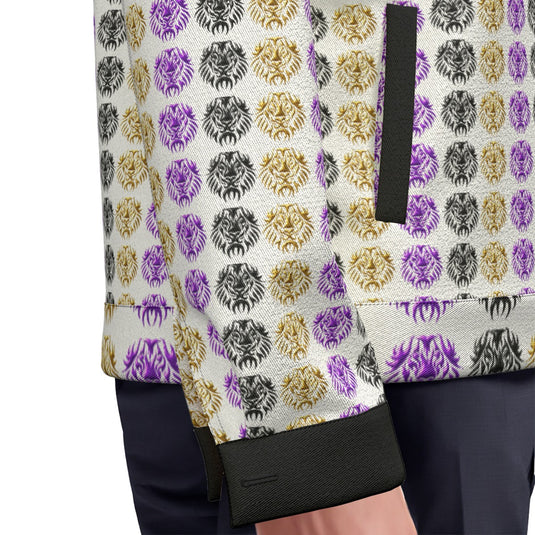 All-Over Print Unisex Lapel Jacket | 245GSM Cotton