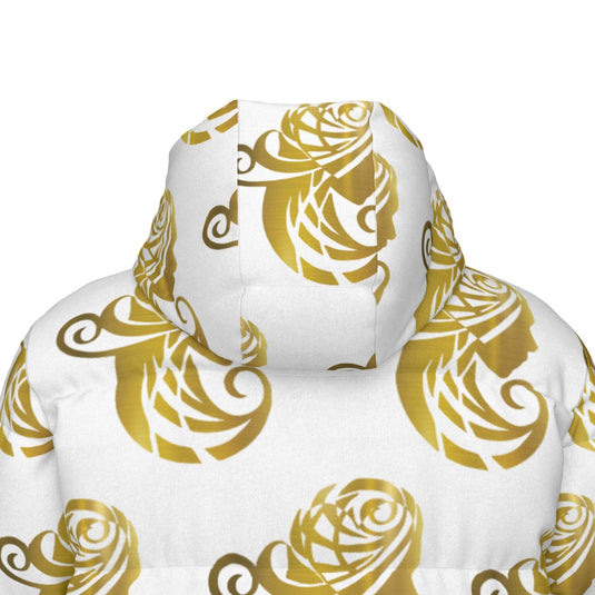 All-Over Print Unisex Long Down Jacket