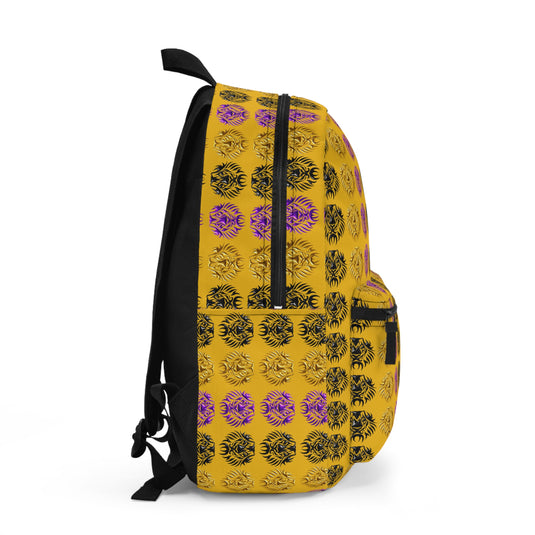 Vibrant Floral Pattern Backpack - Stylish School Bag, Travel Companion, Laptop Carrier, Gift for Students, Colorful accessoire
