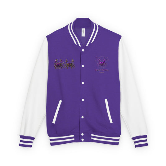 Emotional Letterman Jacket, Unisex Varsity Jacket, Trendy Apparel, Perfect for Gifts, Casual Wear, Stylish Outerwear