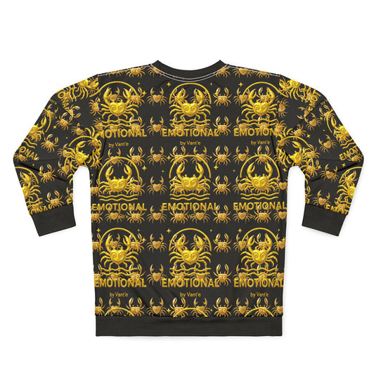 Emotional Spider Design Unisex Sweatshirt - Bold & Unique Graphic Apparel