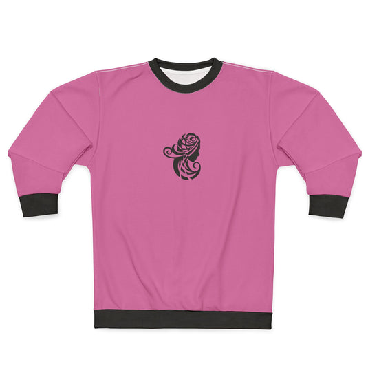 Stylish Unisex Sweatshirt with Floral Design - Perfect for Casual Outings and Gifting