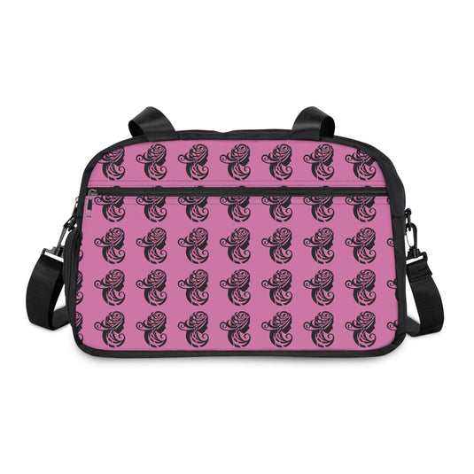 Elegant Fitness Handbag with Chic Woman Design