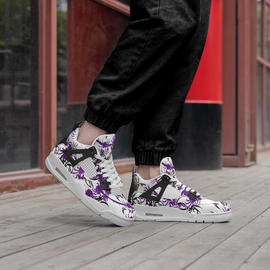 Unisex Non Slip Lace Up Breathable Fashion Sneakers