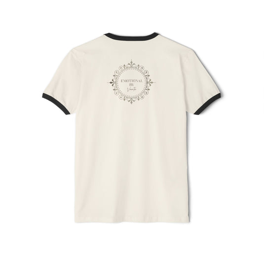 Unisex Cotton Ringer Tee Shirt