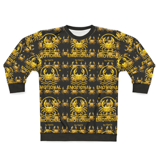 Emotional Spider Design Unisex Sweatshirt - Bold & Unique Graphic Apparel