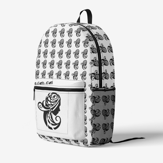 Retro Colorful Print Trendy Backpack