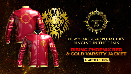 Red & Gold Varsity Jacket