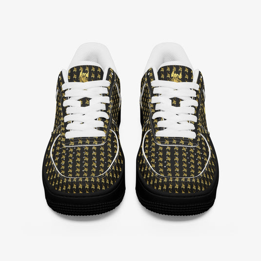 EBV Low-Top Leather Sports Sneakers