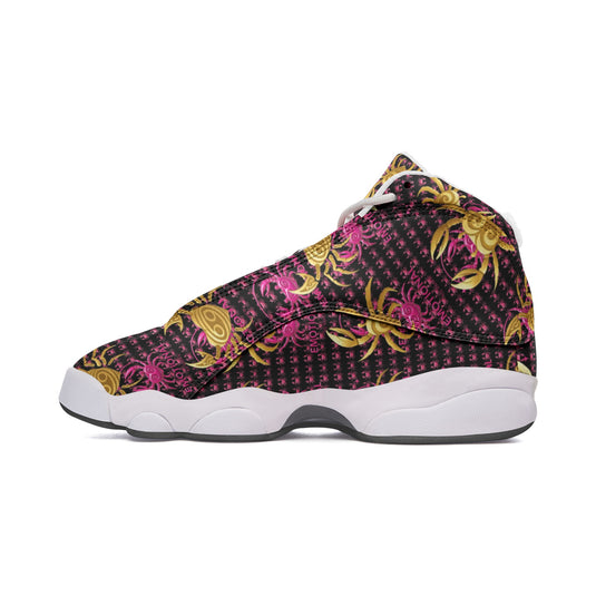 Unisex High Top Leather Sneakers