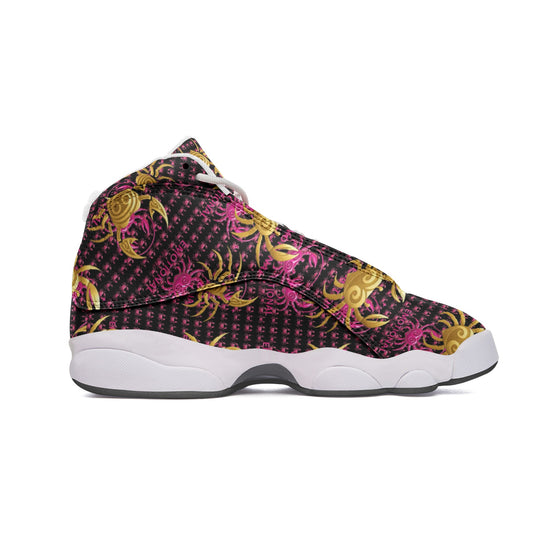 Unisex High Top Leather Sneakers