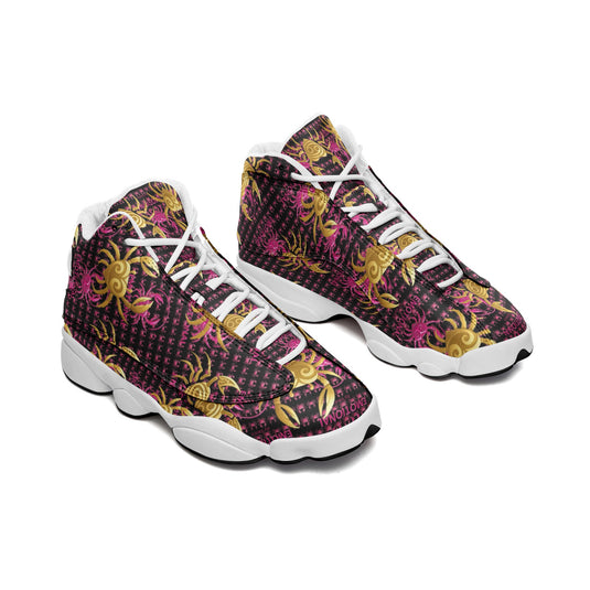 Unisex High Top Leather Sneakers